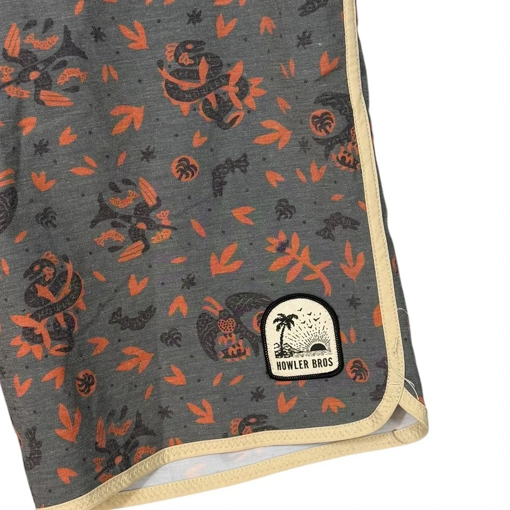 Howler Brothers Mens Bruja Stretch Board Shorts Size 33